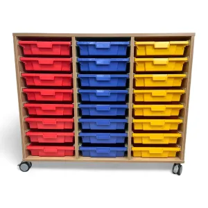 24 Shallow Tray Storage Unit - All options