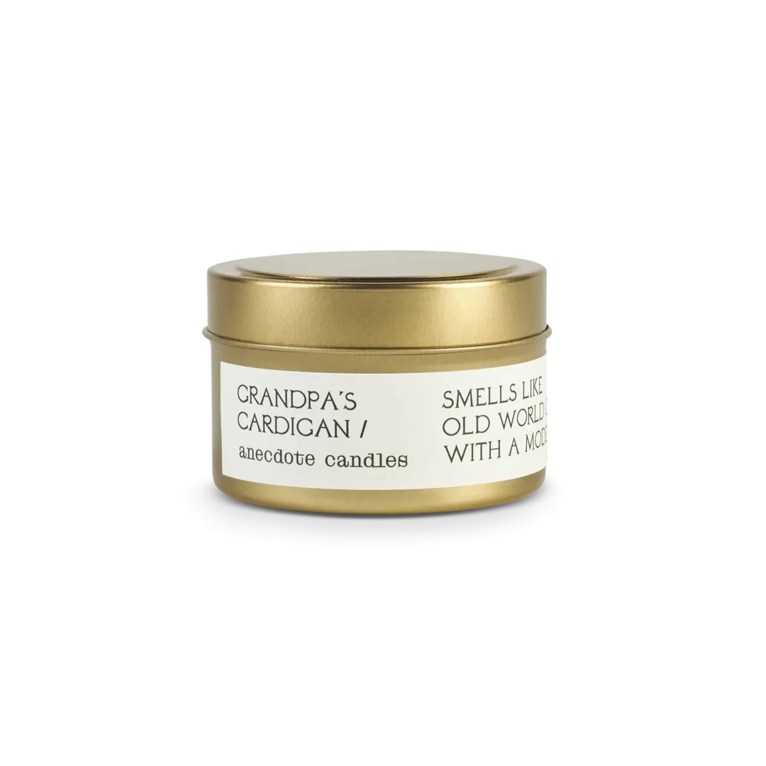 Anecdotal Coconut Soy Wax Travel Tin Candle