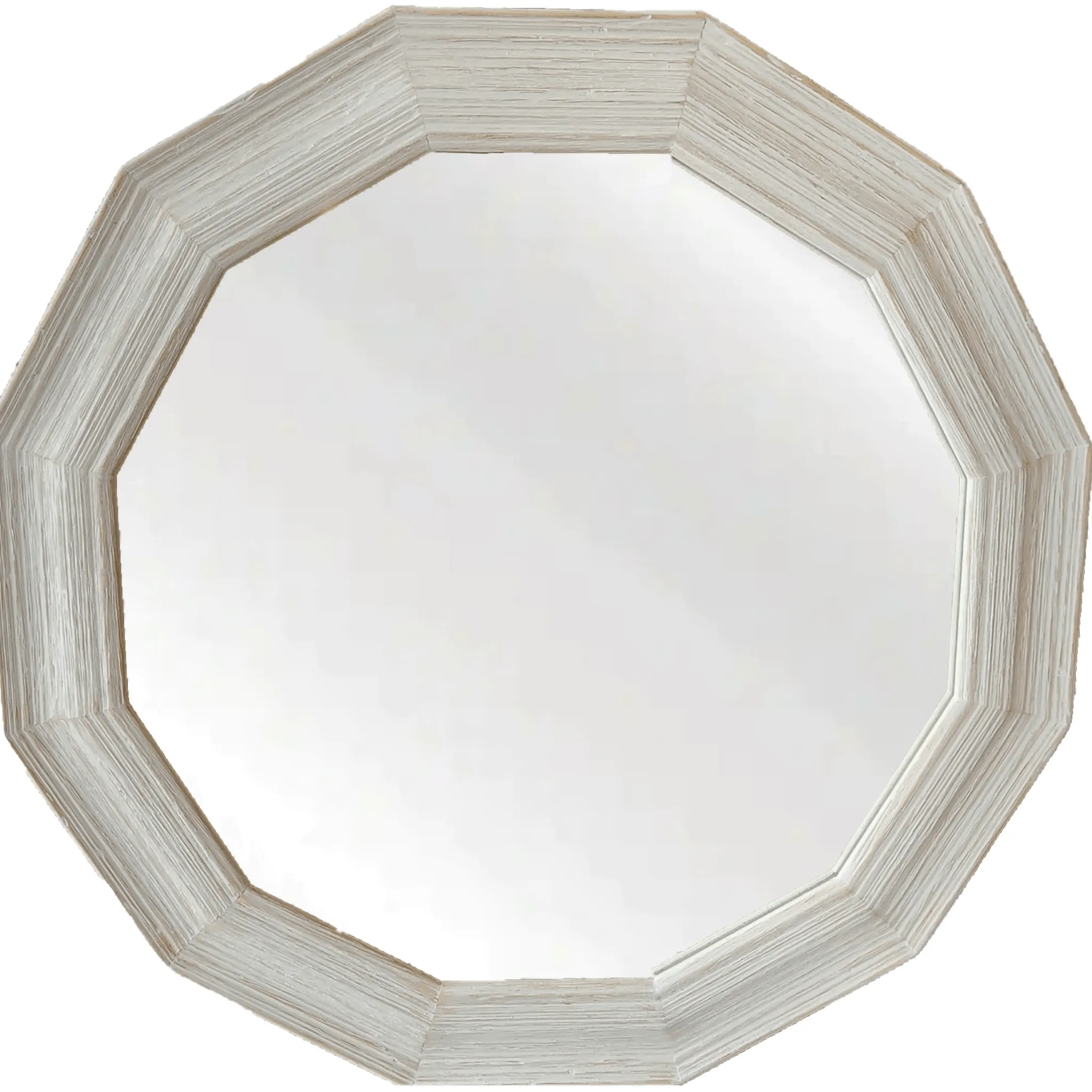 Beach Barn Mirror in White