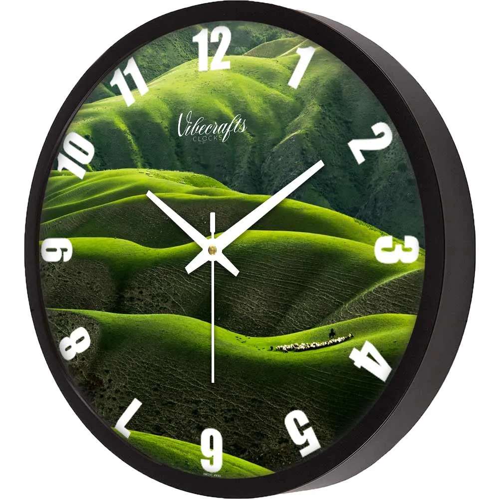 Beautiful Nature Designer Wall Clock For Living Room