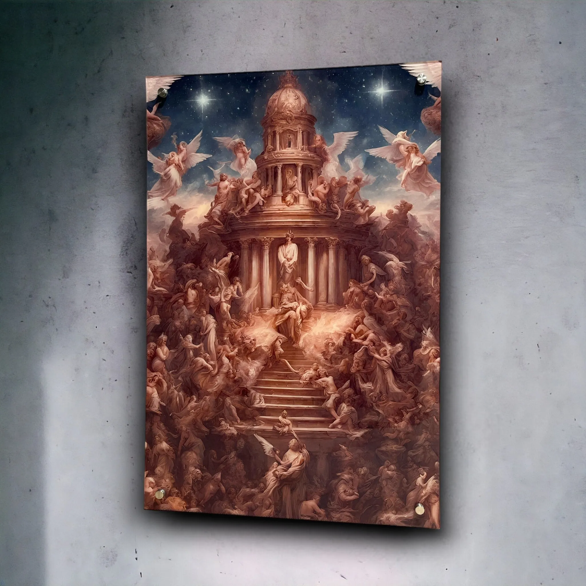 Celestial Being's (Renaissance) Acrylic Wall Art