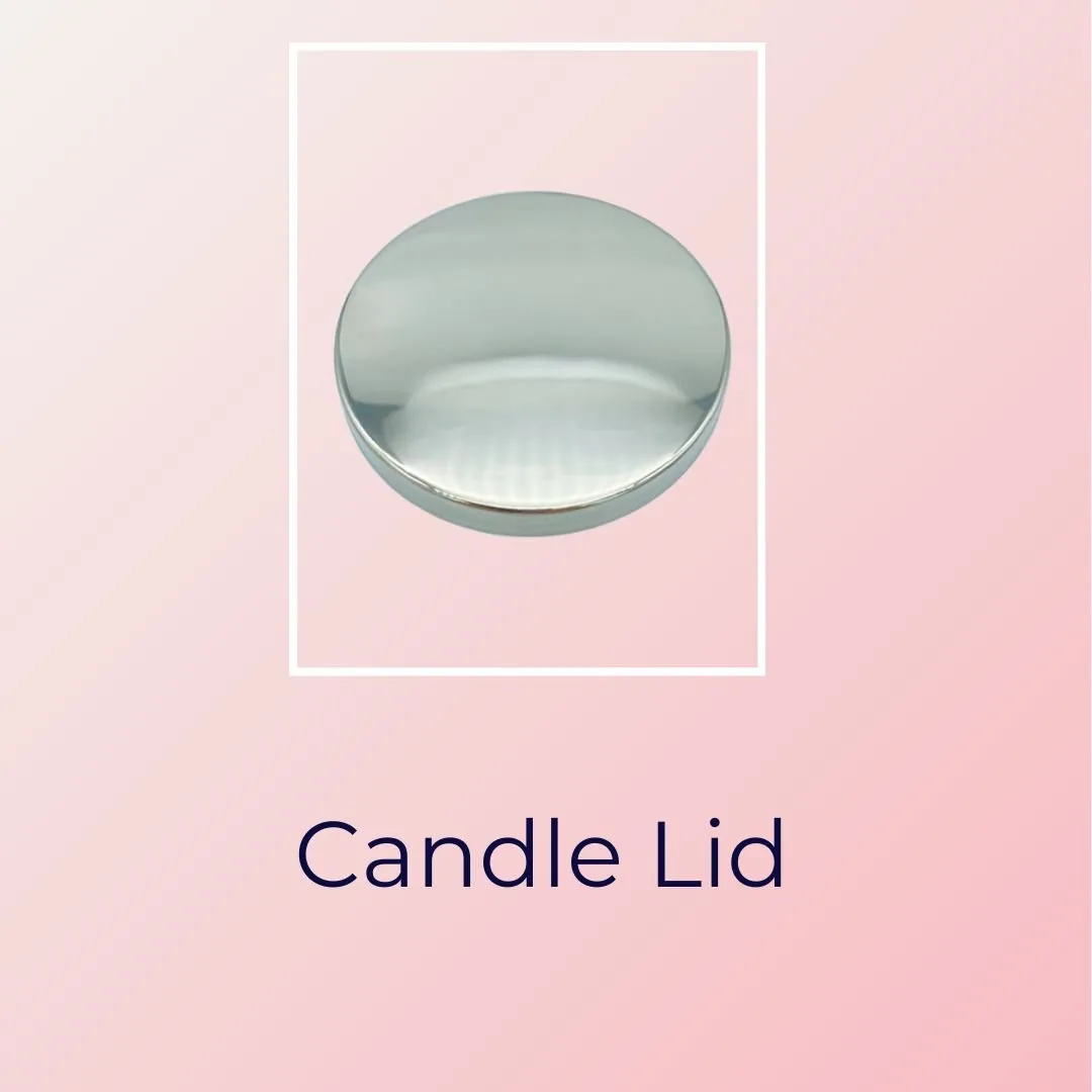 Chrome Candle Lid - Upgrade your candle for that luxury look