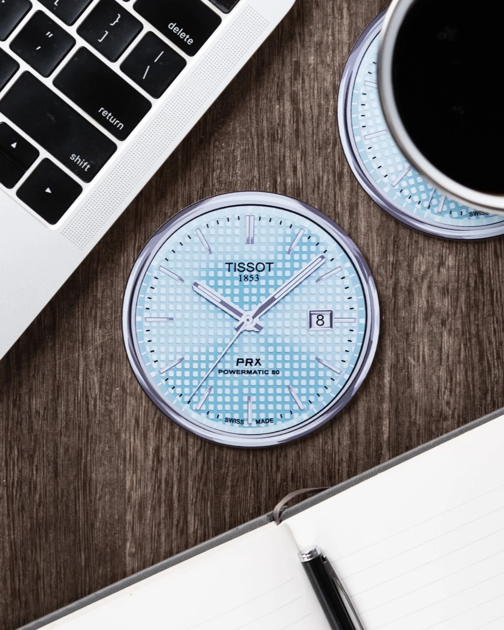 Coasters for Watch Lovers (minimum any 2)