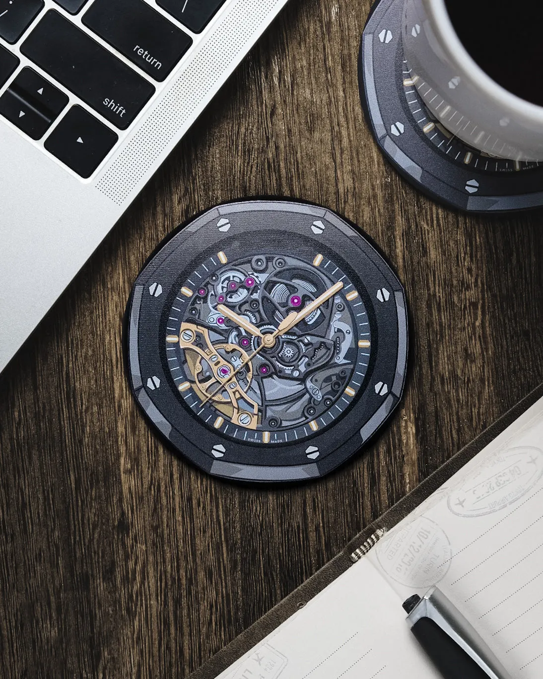 Coasters for Watch Lovers (minimum any 2)