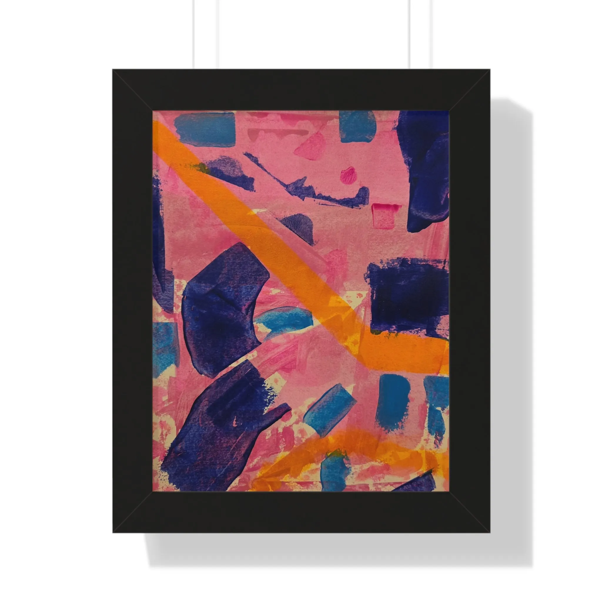 Copy of Framed Poster- Vertical abstract art poster