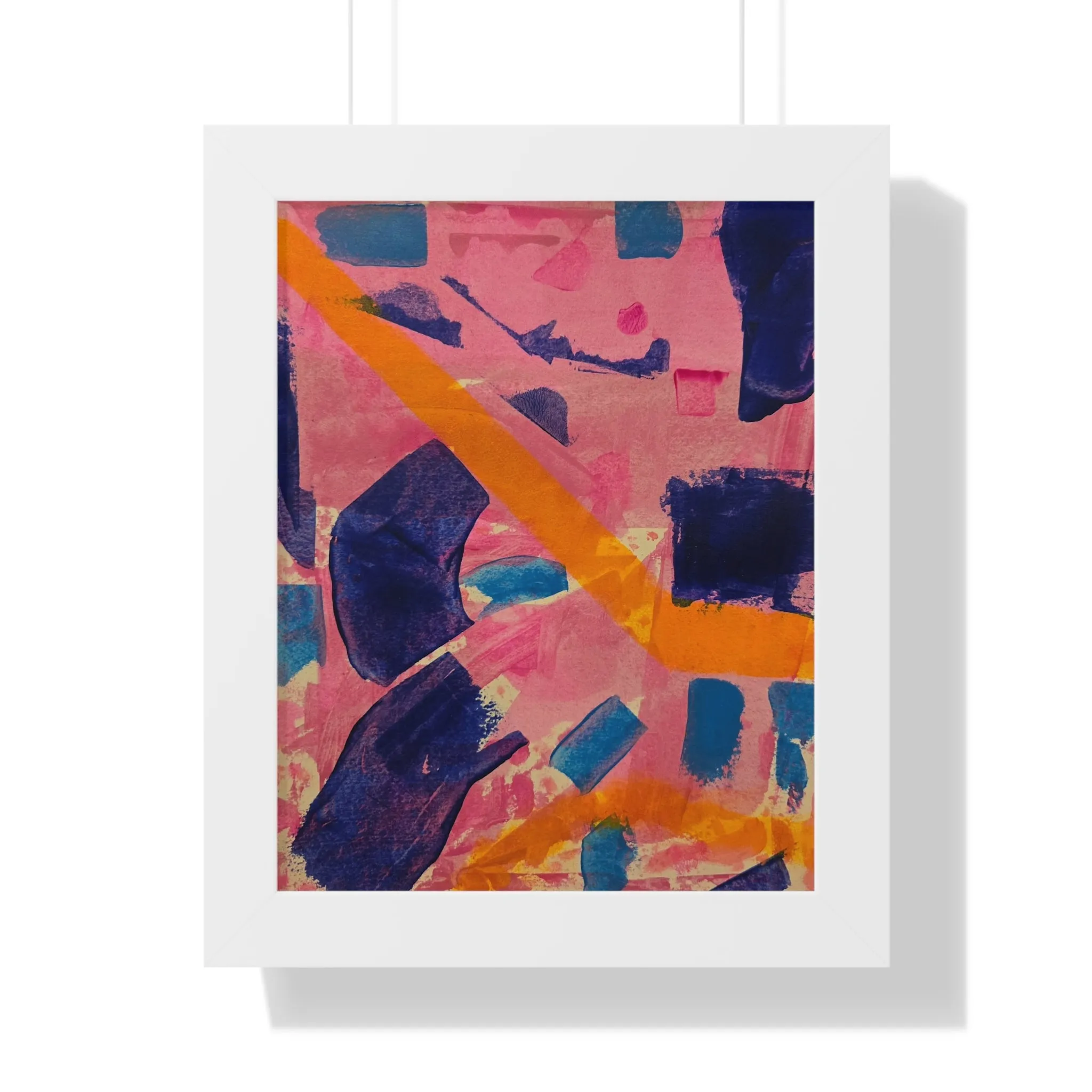 Copy of Framed Poster- Vertical abstract art poster