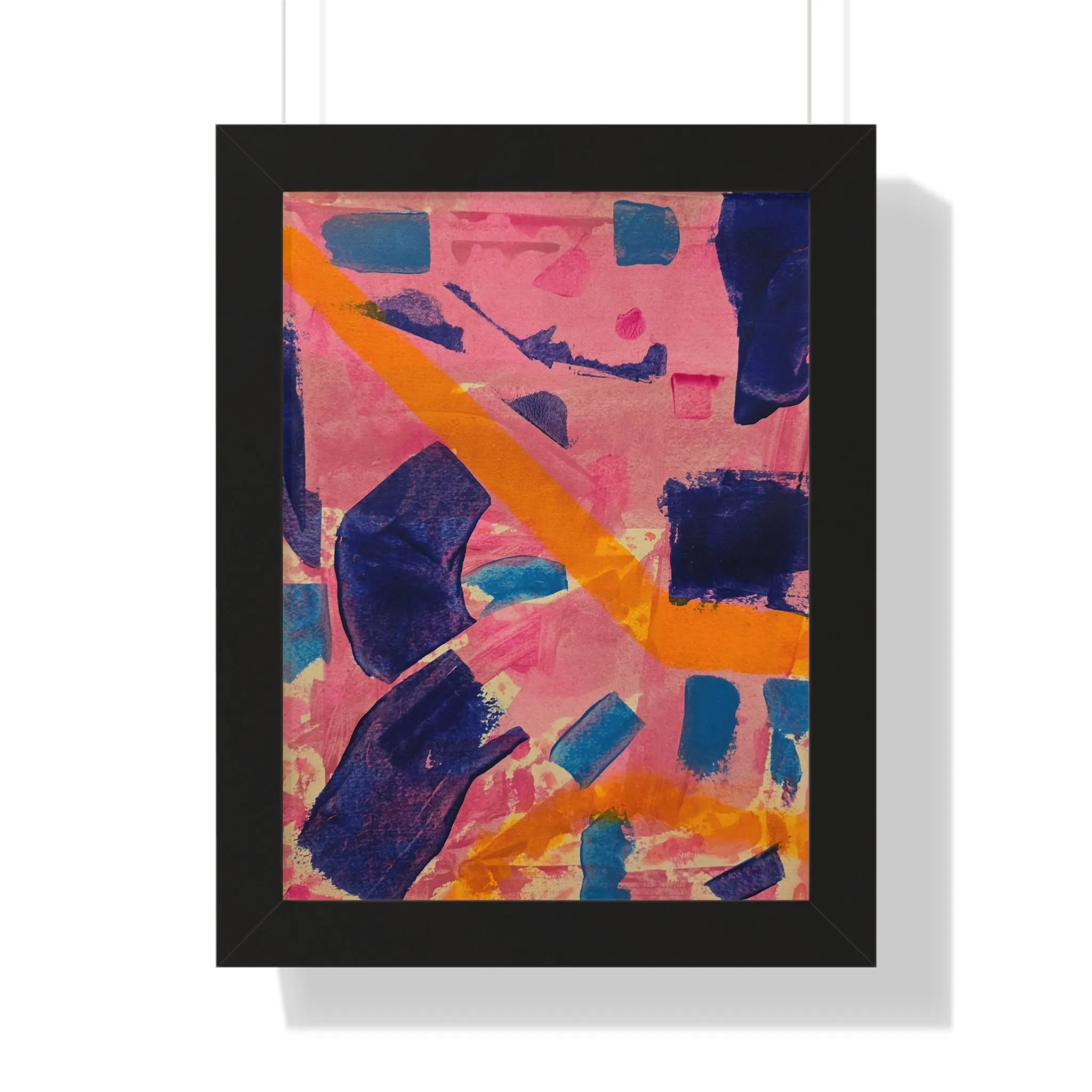 Copy of Framed Poster- Vertical abstract art poster