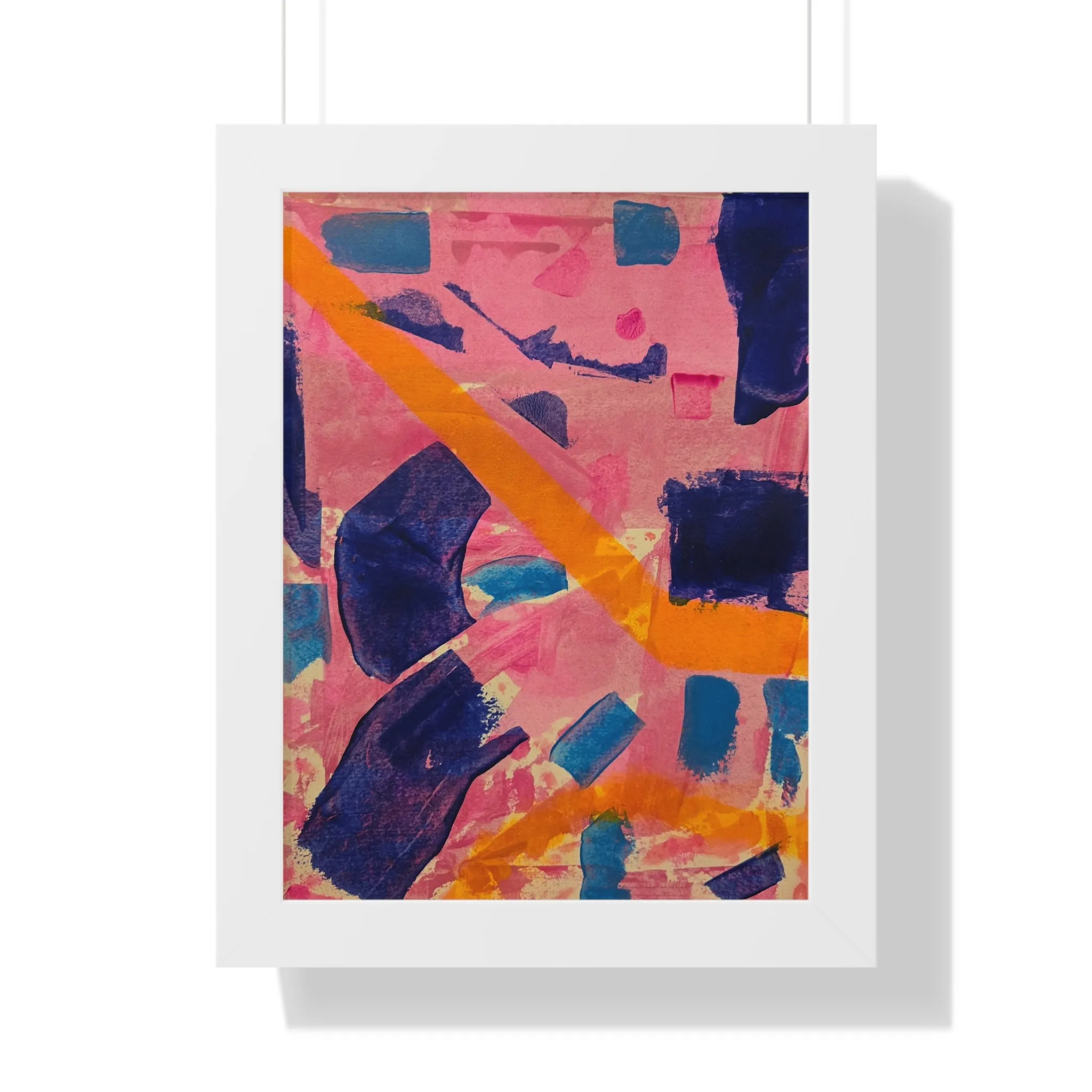 Copy of Framed Poster- Vertical abstract art poster