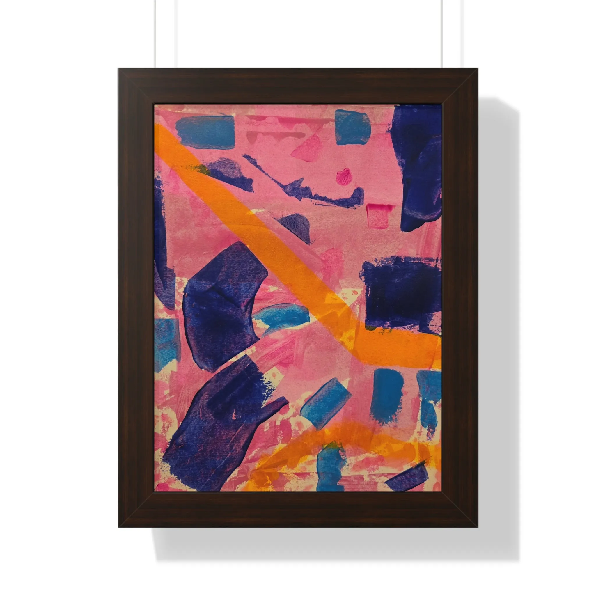 Copy of Framed Poster- Vertical abstract art poster