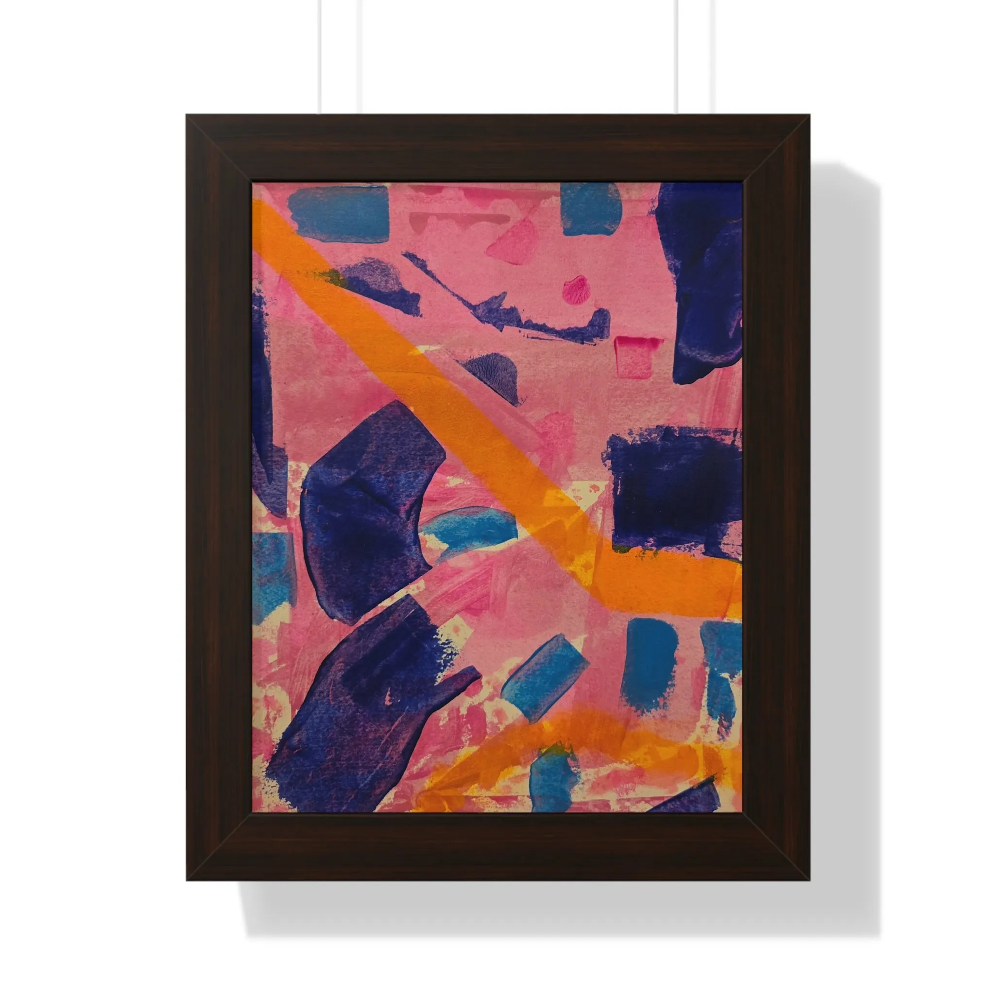 Copy of Framed Poster- Vertical abstract art poster