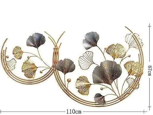 Craftique Metal Wall Art For Living Room, Bedroom Etc Wall Metal Decor For Living Room Wall Arts Decoration-Metal Wall Decor For Living Room, Dining Room,Bedroom Etc - 115 Cm