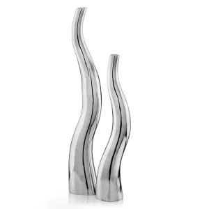 Curva XL Tall Wiggly Vases Set of 2