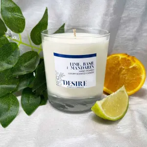 Desire 30cl Lime, Basil & Mandarin Candle