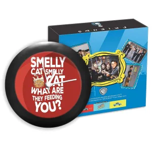 Epic Stuff - Friends TV Series Smelly Cat, Plastic, Table Clock for Home, Office Desk - Licensed by Warner Bros, USA (Multicolor)