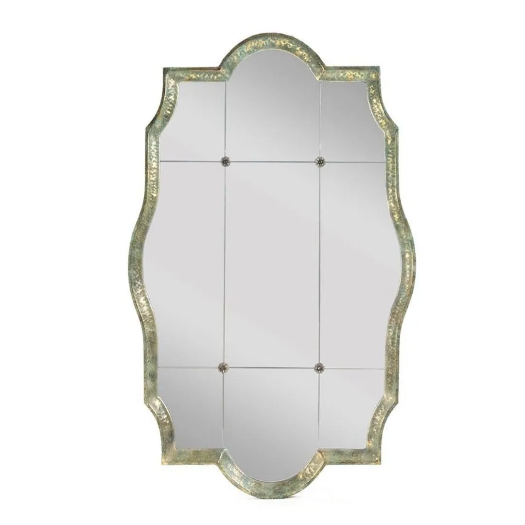 French Country Medallion Accent Mirror