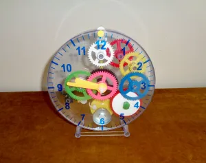 Fully Assembled Make Your Own Mechanical Clock Toy