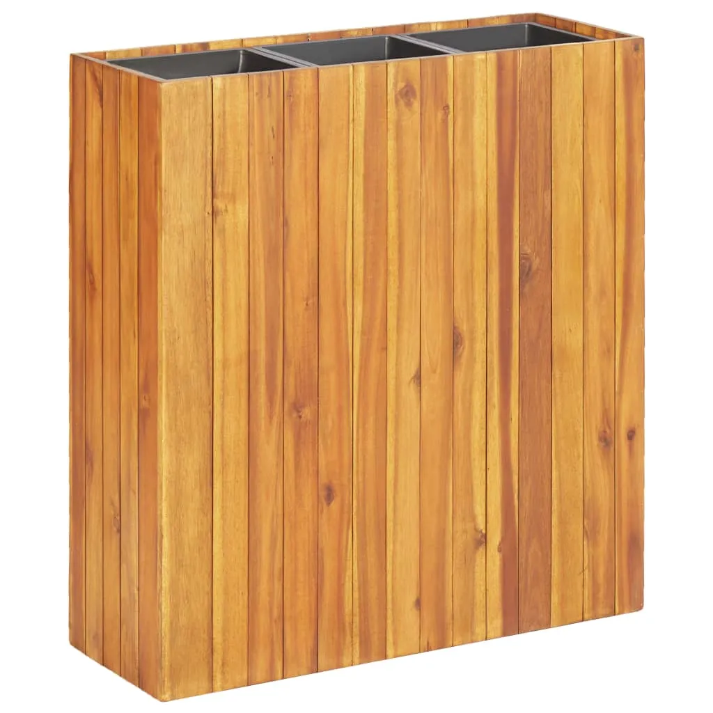 Garden Raised Bed Pot Solid Acacia Wood