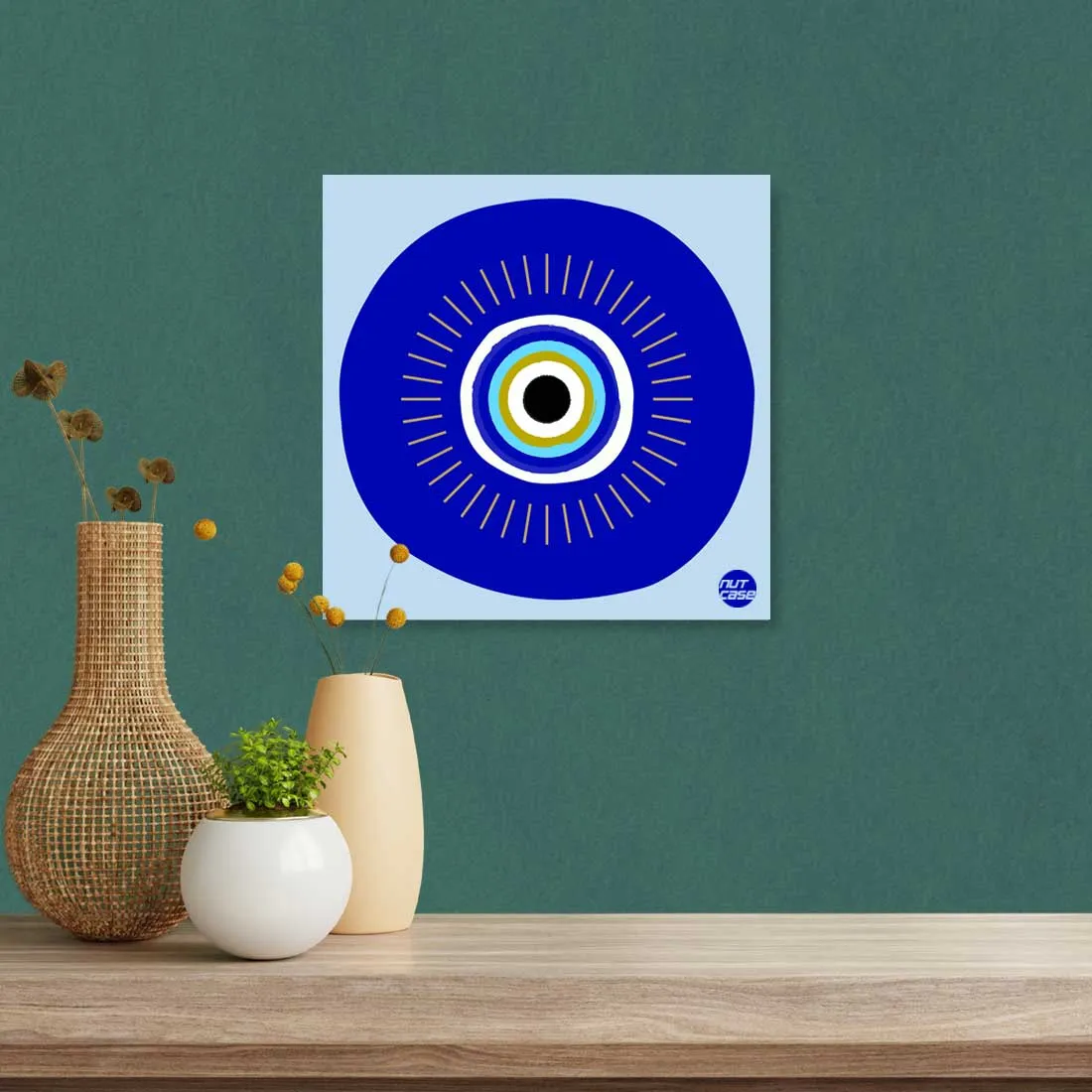 Home Wall Art Décor Hanging Panels for Bedroom Office Decoration - Evil Eye Protector