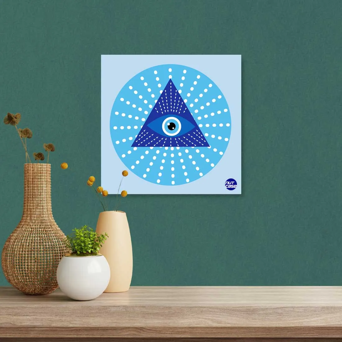 Home Wall Art Décor Hanging Panels for Bedroom Office Decoration - Evil Eye Protector