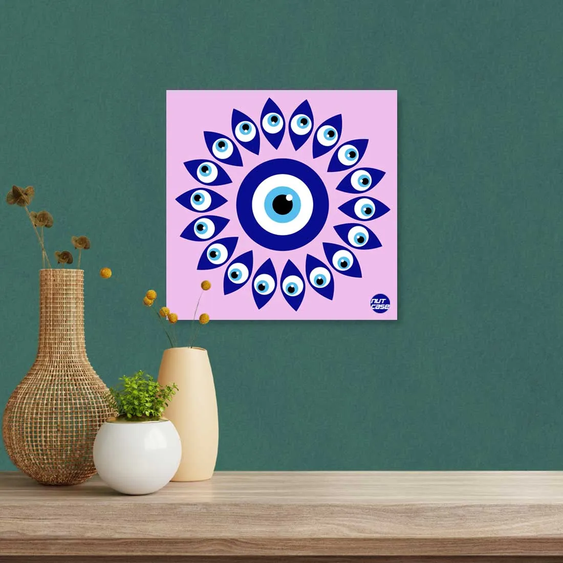 Home Wall Art Décor Hanging Panels for Bedroom Office Decoration - Evil Eye Protector