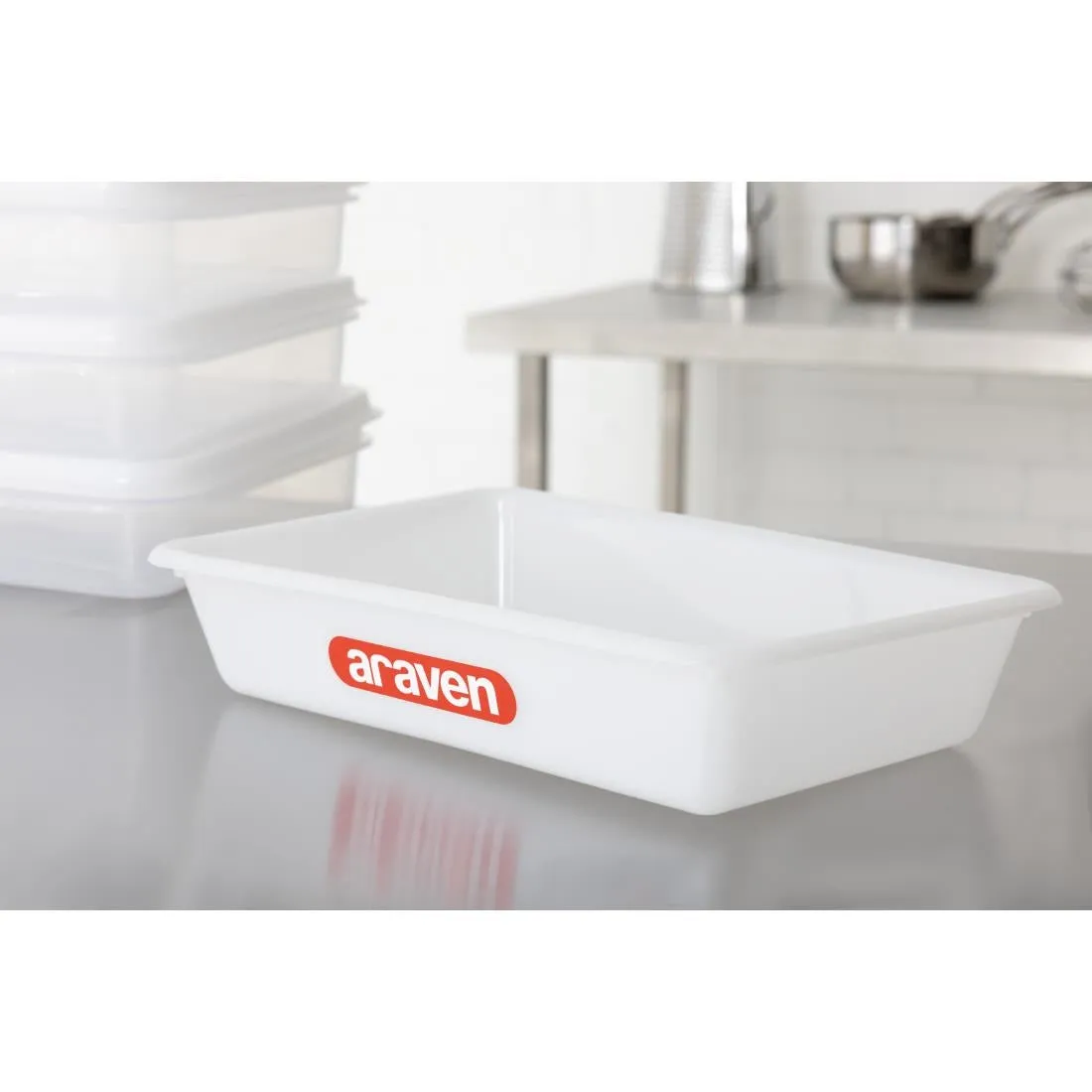 J208 Araven Food Storage Tray 12in