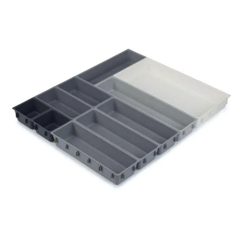 Joseph Joseph  Blox 10-piece Drawer Organiser Set Grey