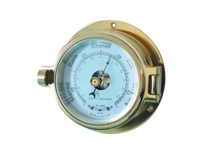 Meridian Zero Channel Range Brass Barometer