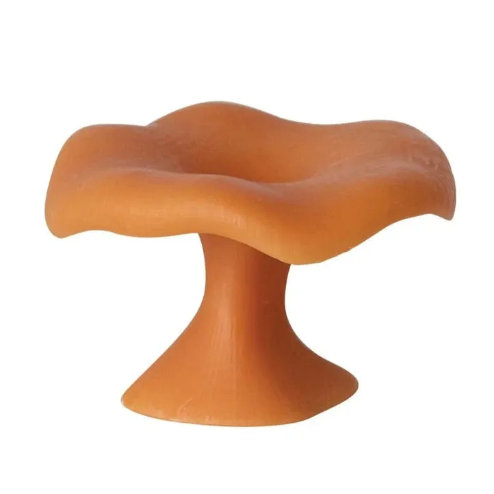 Mushroom Shaped Candle: Spice Orange