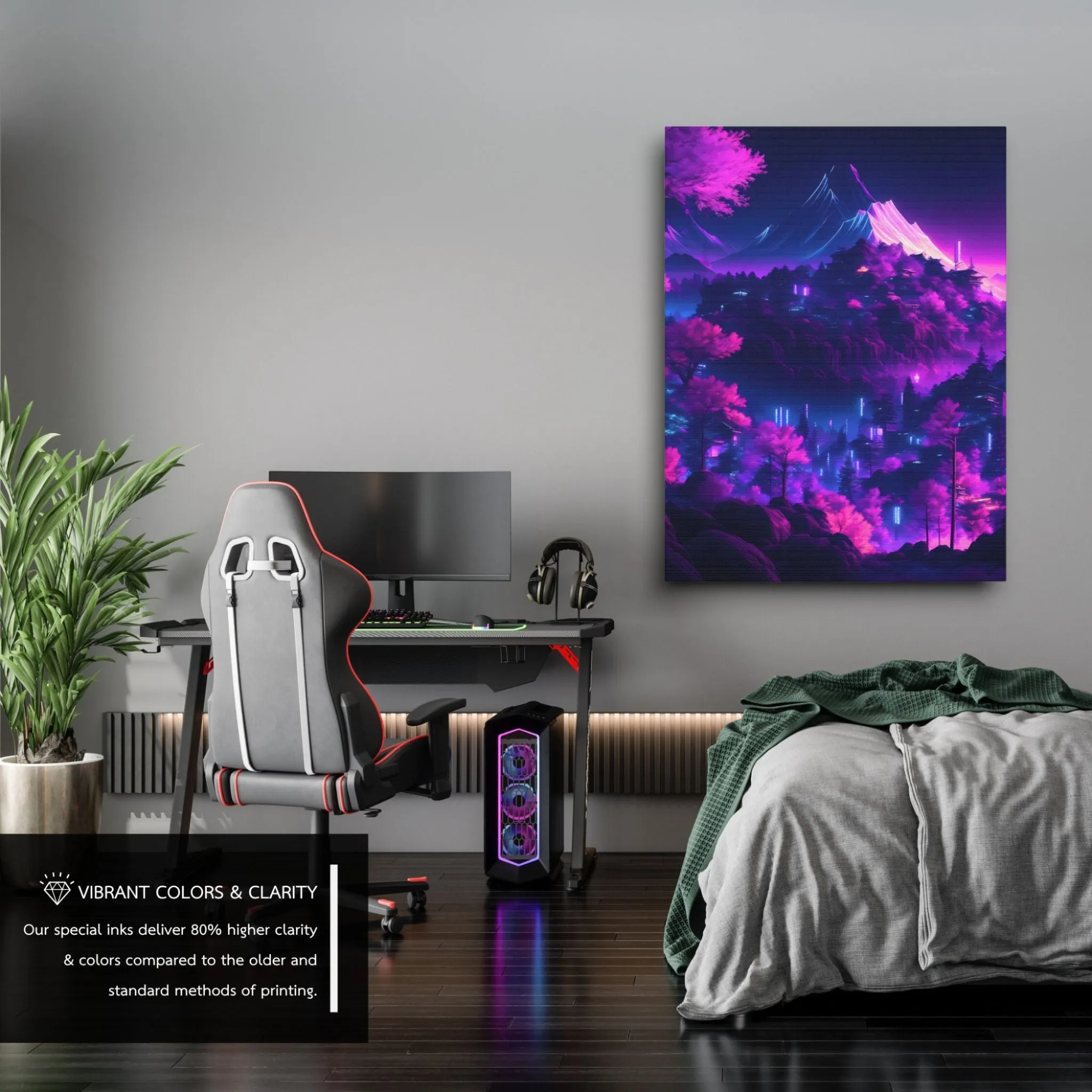 Purple Dreams (Fantasy) Canvas