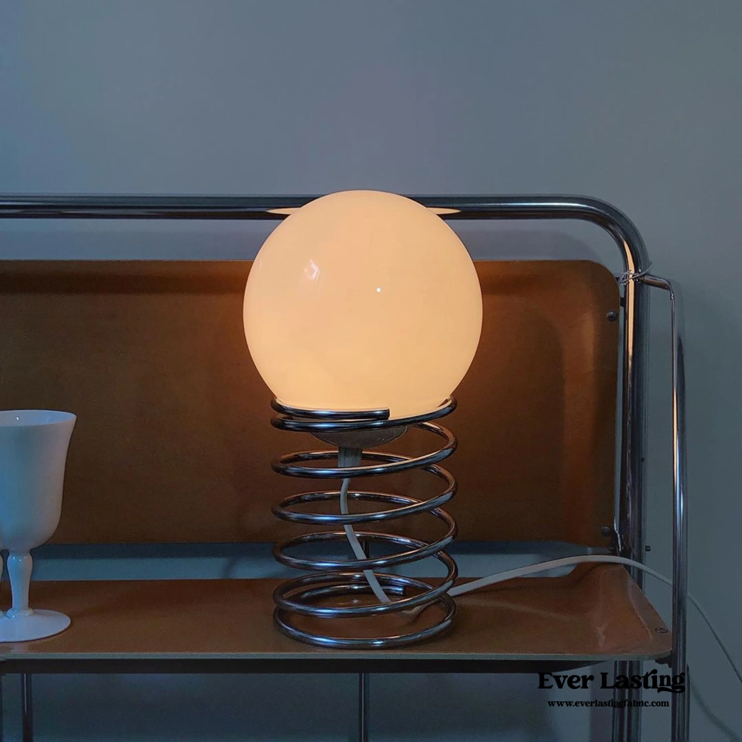 Retro Circular Spring Lamp