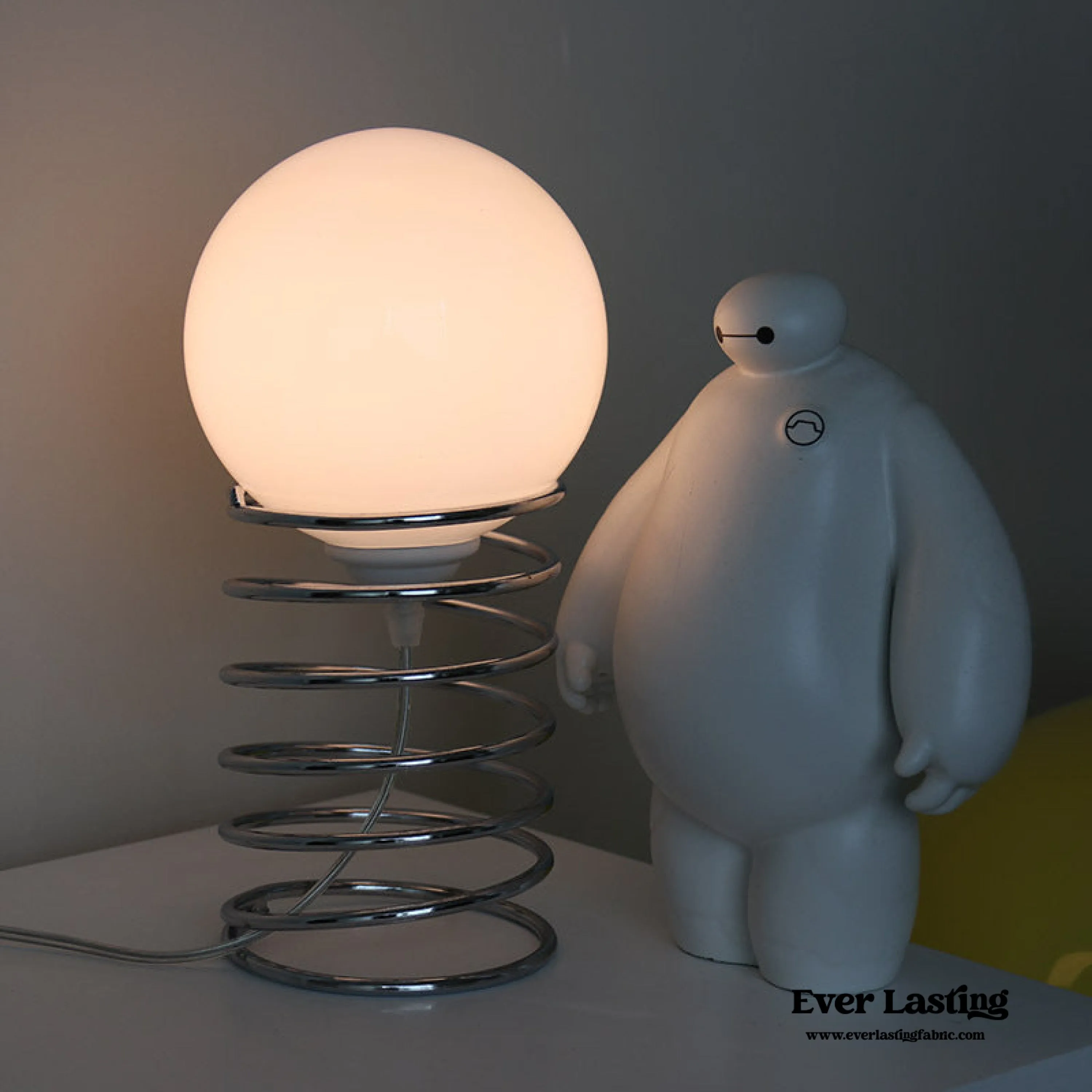 Retro Circular Spring Lamp