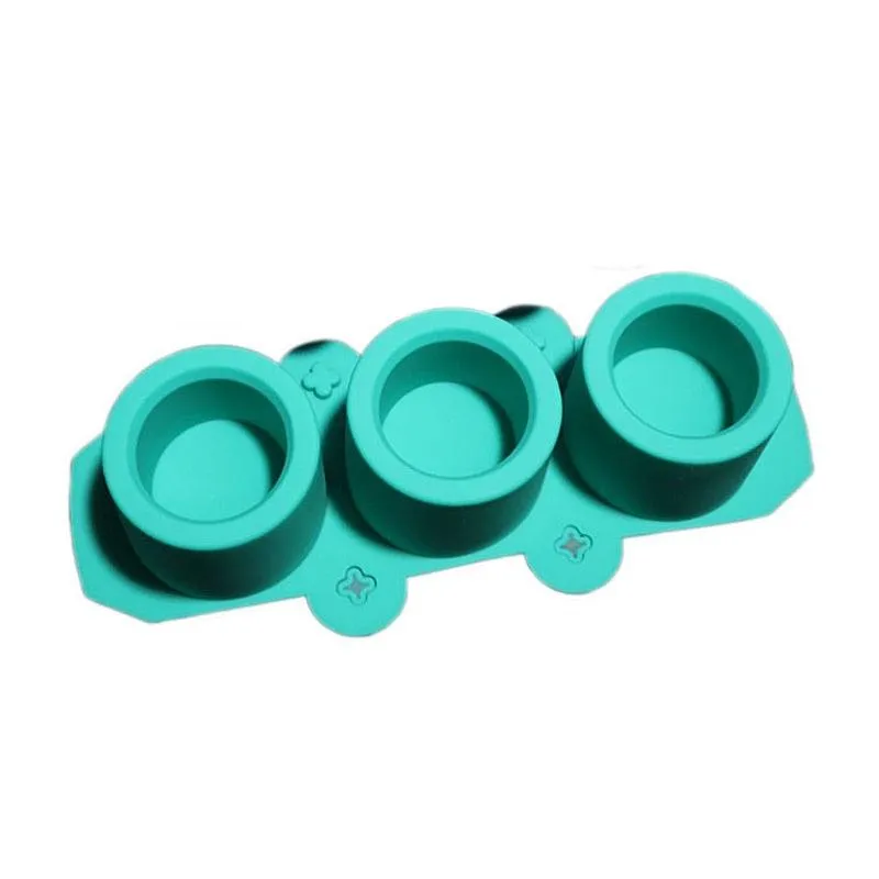 Round Concrete Planter Silicone Candle Making Mold Home Decoration