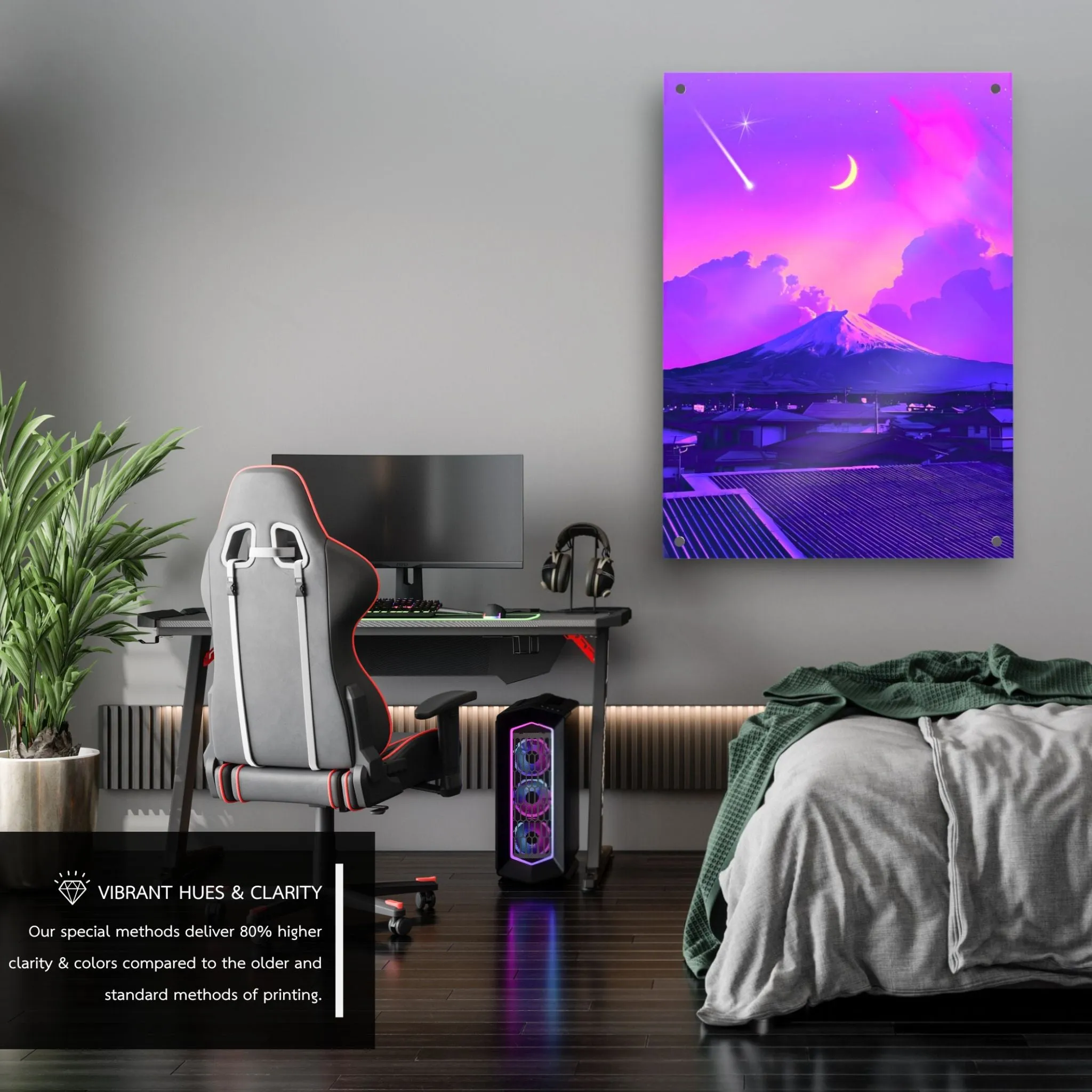 Southwest, Tokyo (Fuji-San) Acrylic Wall Art