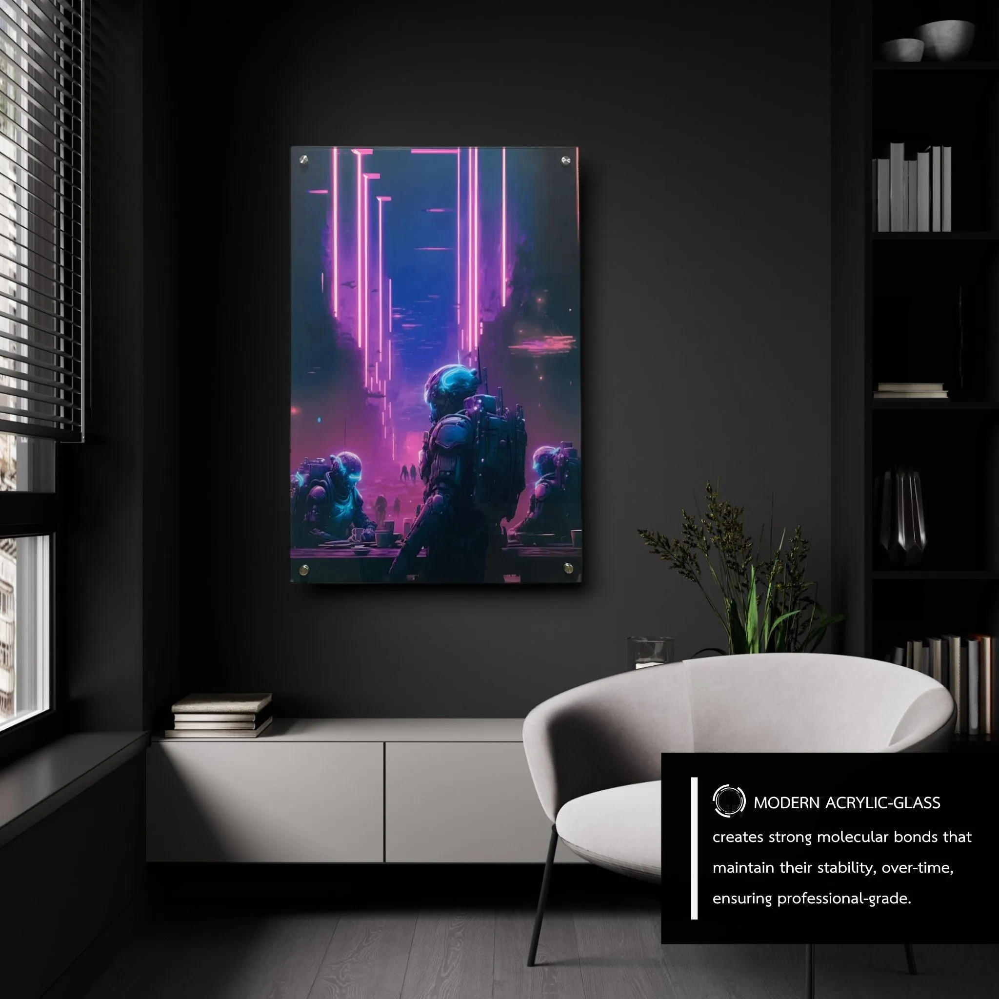 Space Mafia (Sci-Fi) Acrylic Wall Art