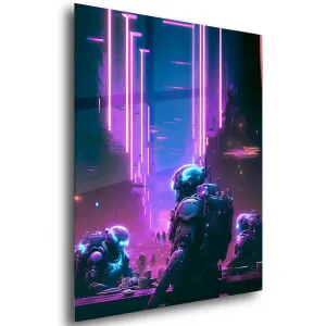 Space Mafia (Sci-Fi) Acrylic Wall Art