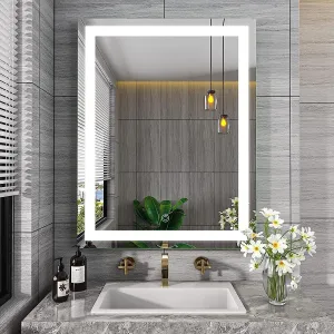 TEX-RO Transform Your Bathroom with Stunning Mirror Stickers for Wall, The Ultimate Guide to Choosing The Perfect Mirror for Wall and Enhancing Your Space with A Beautiful Bathroom Mirror (24x18)