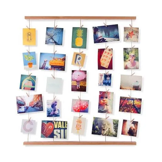 Umbra Hangit Wall Memo & Picture Frame 26x30" Natural