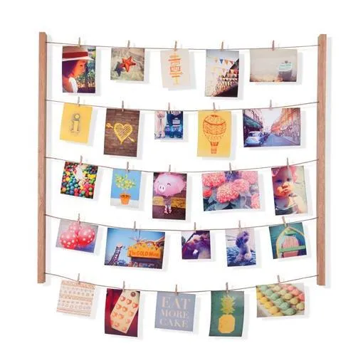 Umbra Hangit Wall Memo & Picture Frame 26x30" Natural