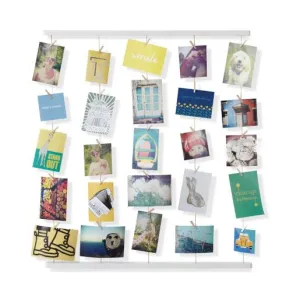 Umbra Hangit Wall Memo & Picture Frame 26x30" White