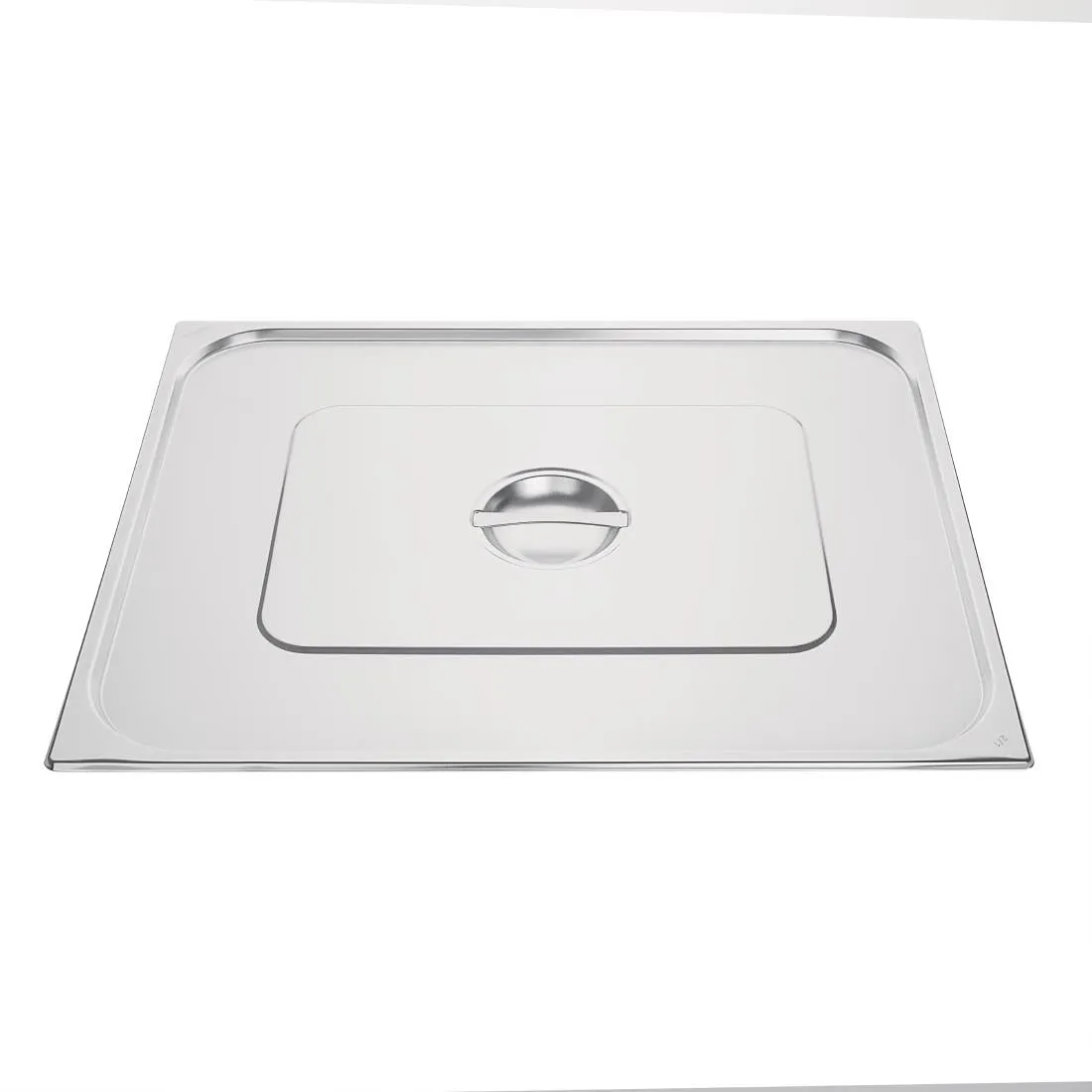 Vogue Stainless Steel 2/1 Gastronorm Lid
