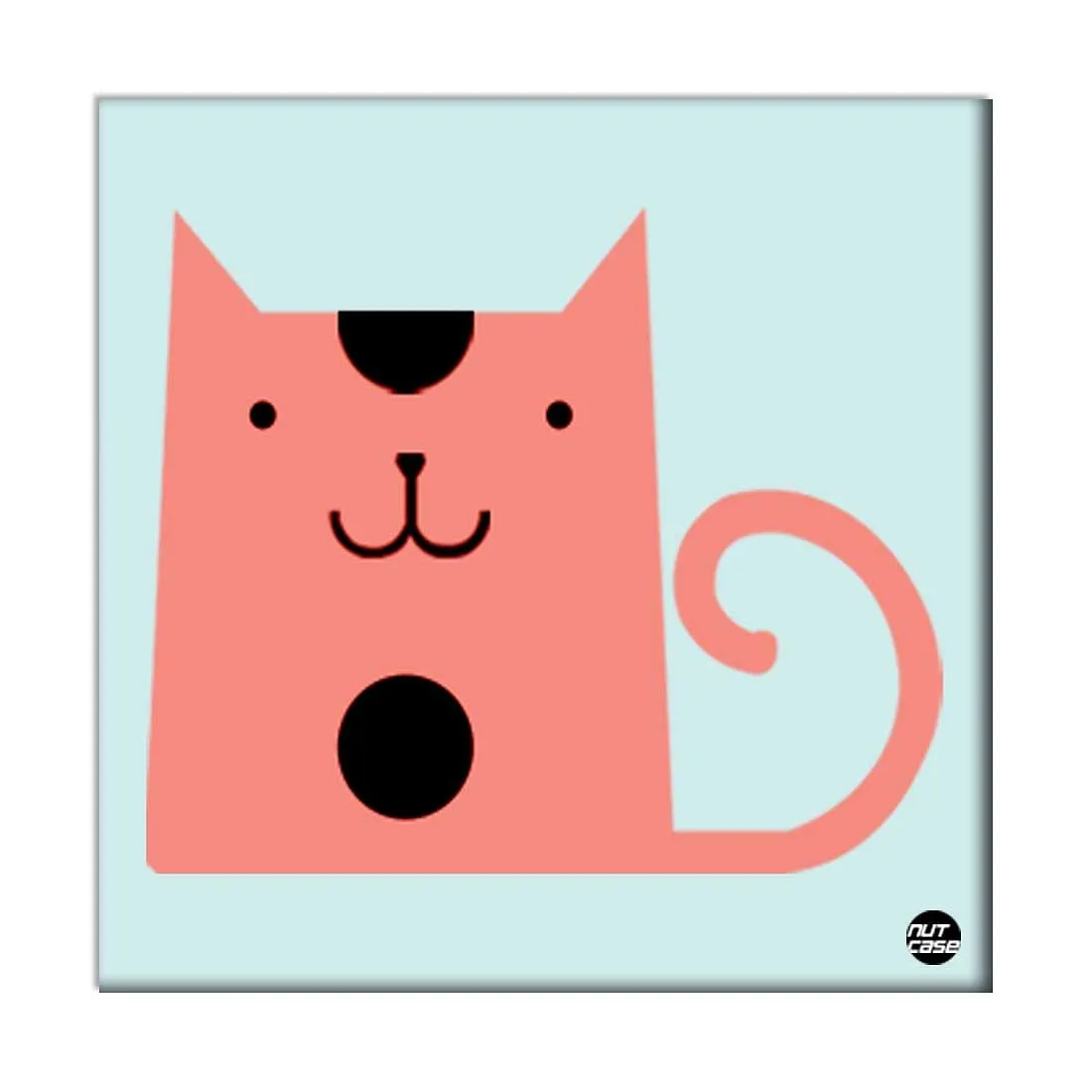 Wall Art Decor Hanging Panels - Pink Cat