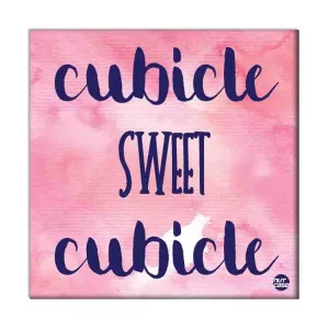 Wall Art Decor Panel For Home - Cubicle Sweet