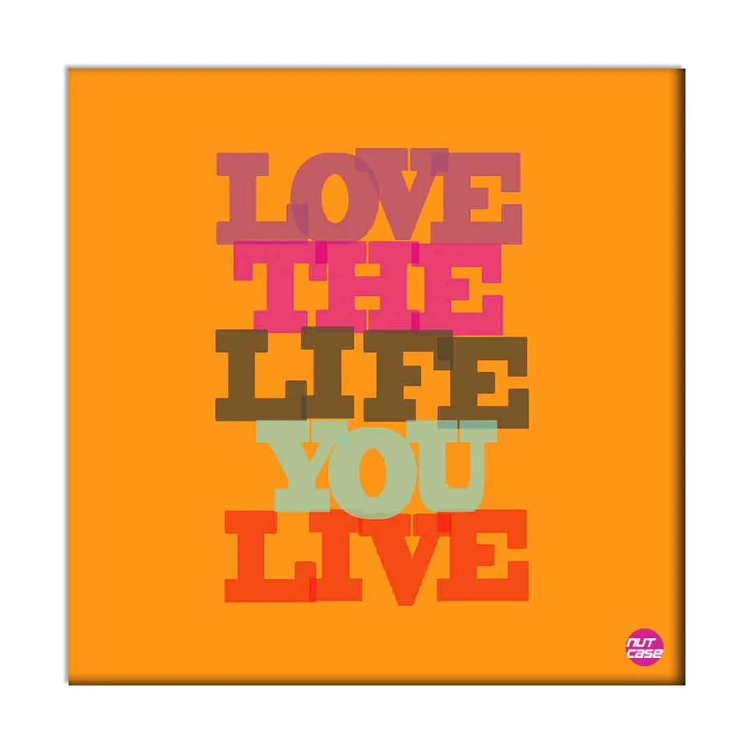 Wall Art Decor Panel For Home - Love The Life