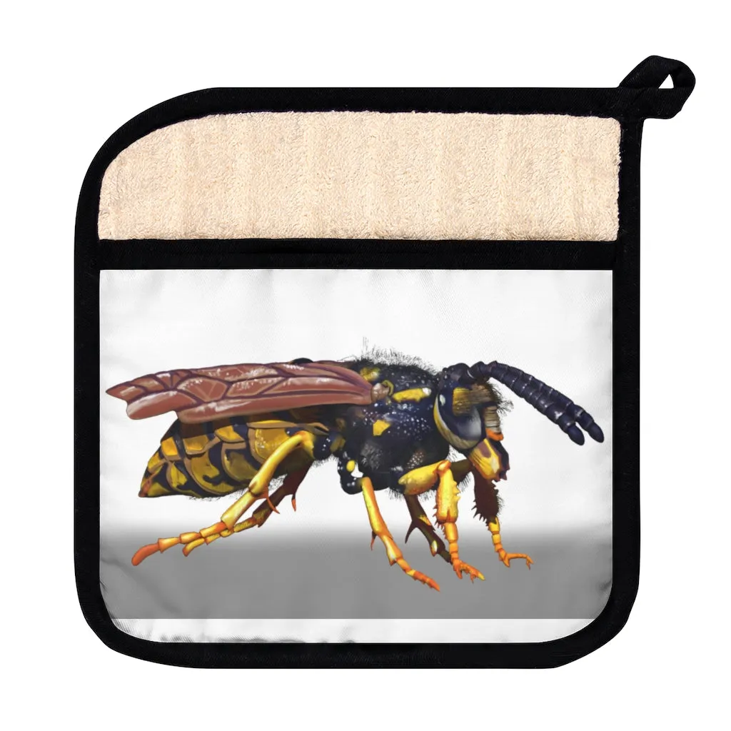 Wasp Pot Holder with Pocket