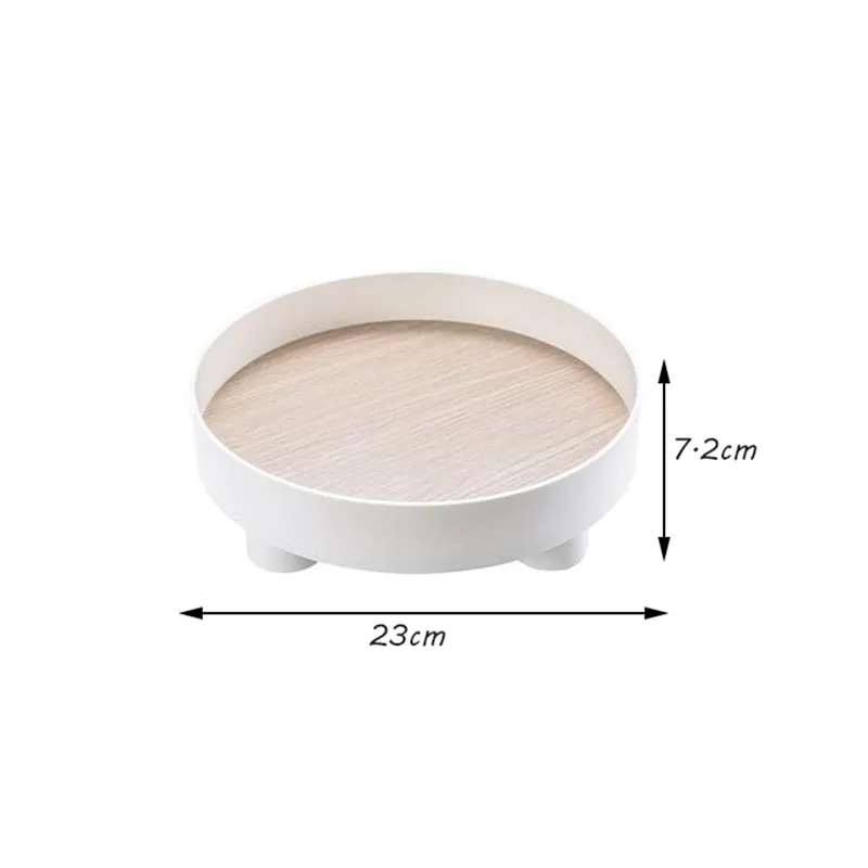 Yeknu Nordic Style Modern Decorative Trays Home Decor Storage Organizer Storage Box Table Vase Aromatherapy Stand Candlestick Stand